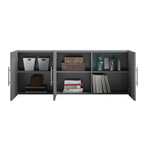 Systembuild Evolution Camberly 54" Wall Cabinet - Graphite Grey