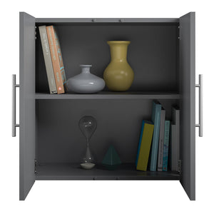 Systembuild Evolution Camberly 24" Wall Cabinet, Graphite Gray - Graphite Grey