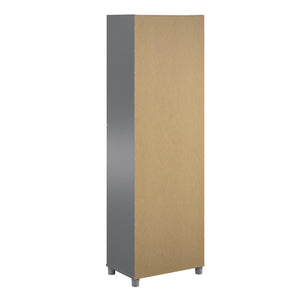 Systembuild Evolution Camberly 4 Door/1 Drawer Storage Cabinet - Graphite Grey