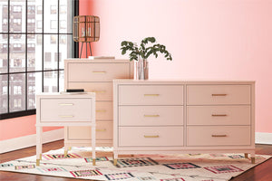 CosmoLiving Westerleigh 6 Drawer Dresser - Pink