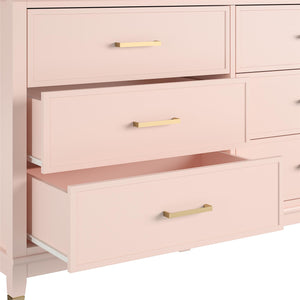 CosmoLiving Westerleigh 6 Drawer Dresser - Pink