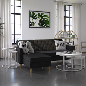 CosmoLiving Amelia Nesting Coffee Tables - Terrazzo