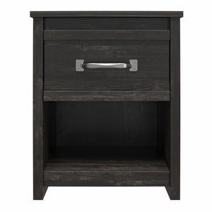 Ameriwood Home Draven Nightstand - Black Oak