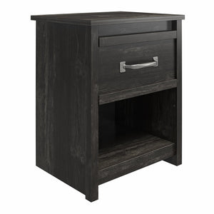 Ameriwood Home Draven Nightstand - Black Oak