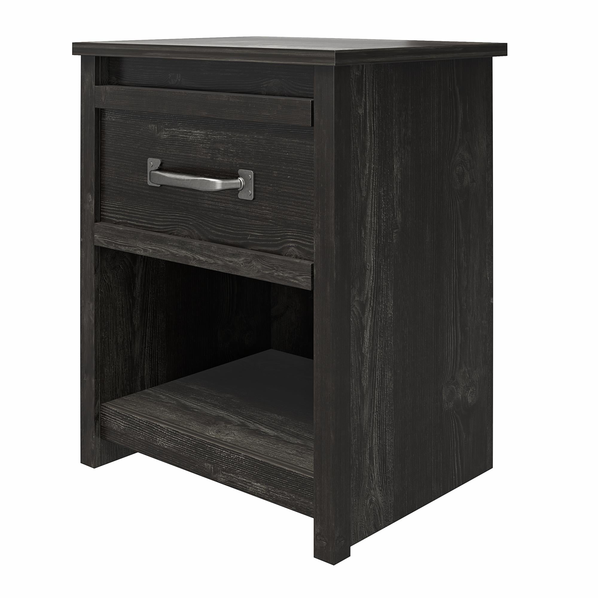 Ameriwood Home Draven Nightstand - Black Oak