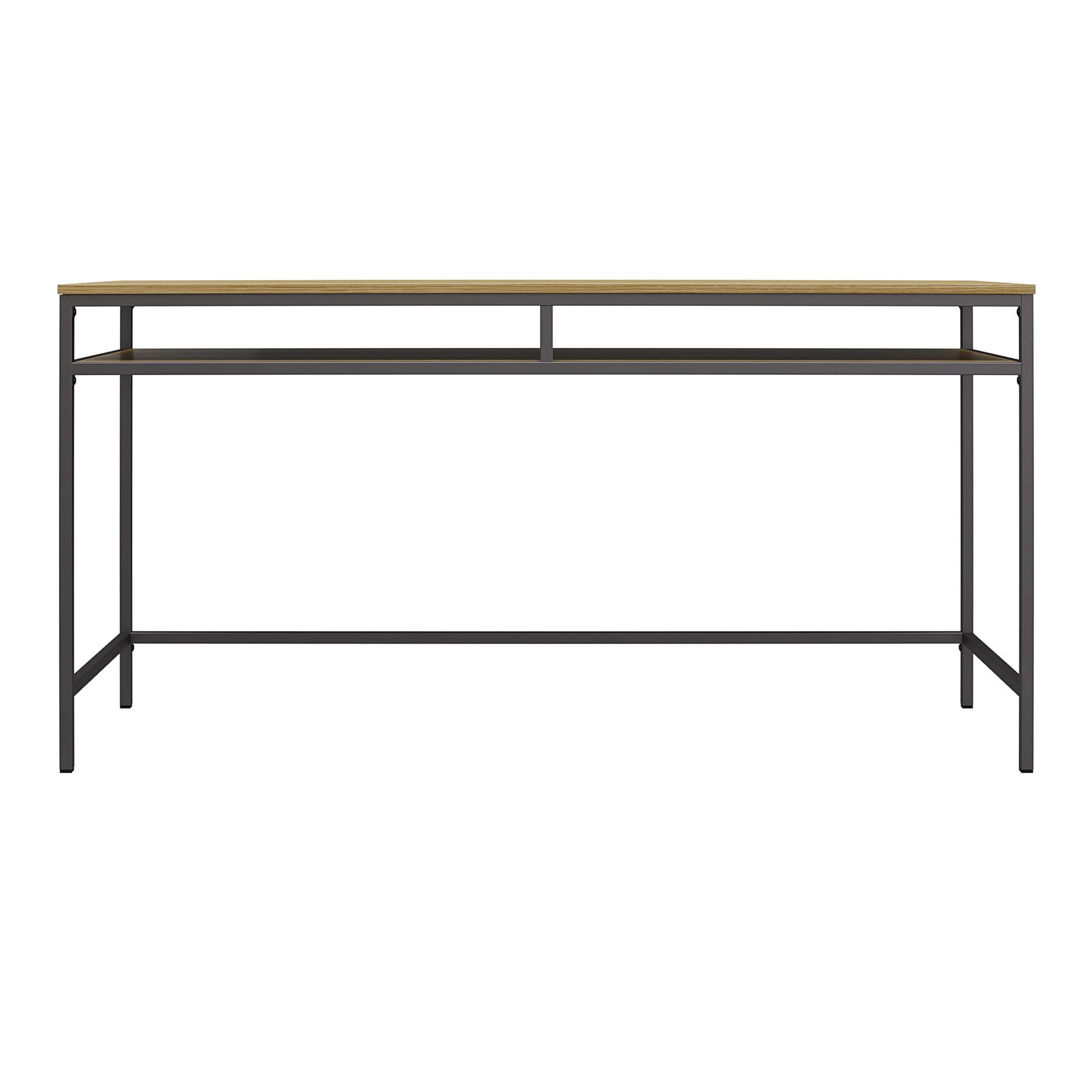 Systembuild Evolution Mission District Computer Desk - Graphite Grey