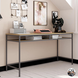 Systembuild Evolution Mission District Computer Desk - Graphite Grey