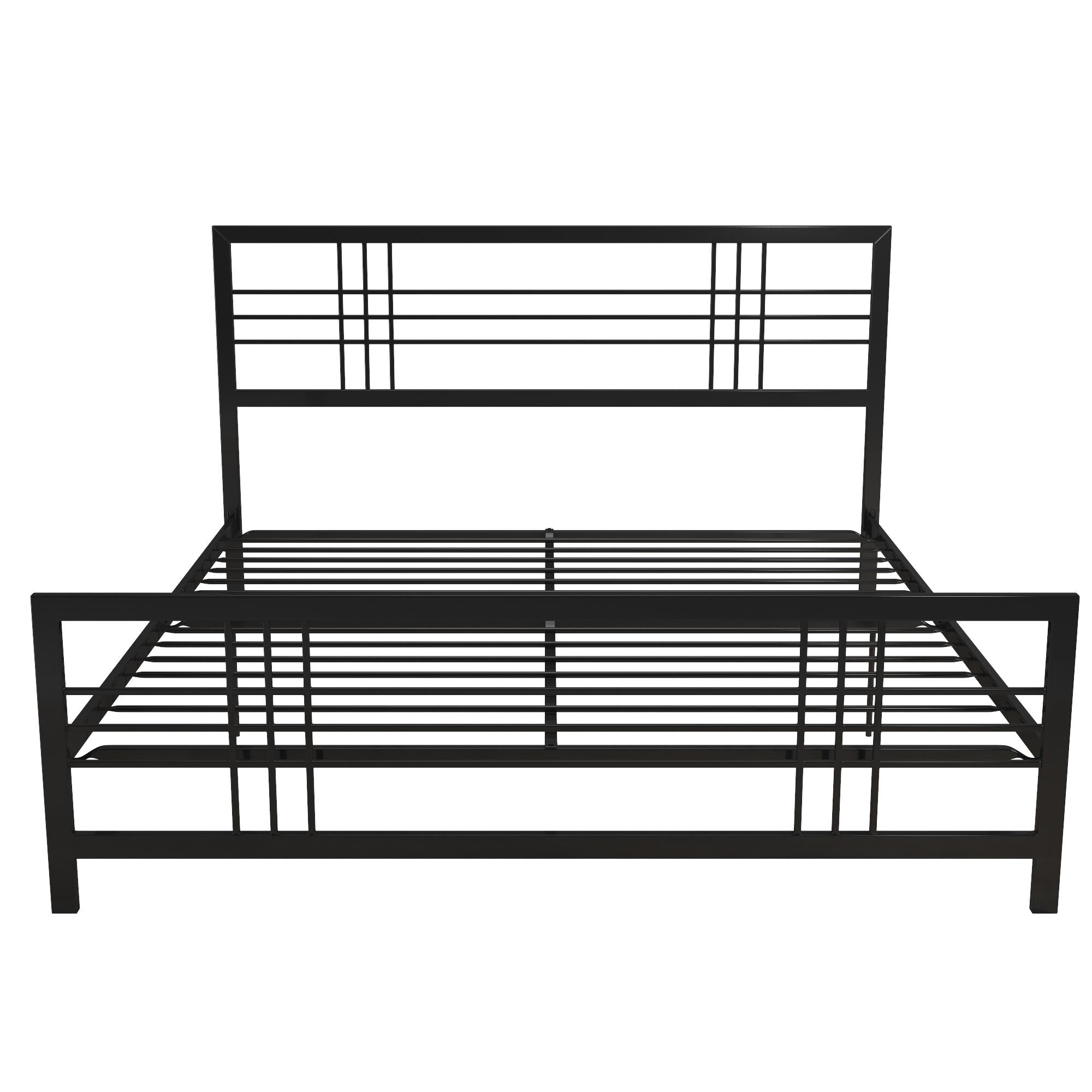 DHP Burbank Metal Bed - Black - King