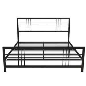 DHP Burbank Metal Bed - Black - King