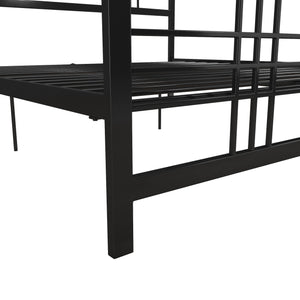 DHP Burbank Metal Bed - Black - King