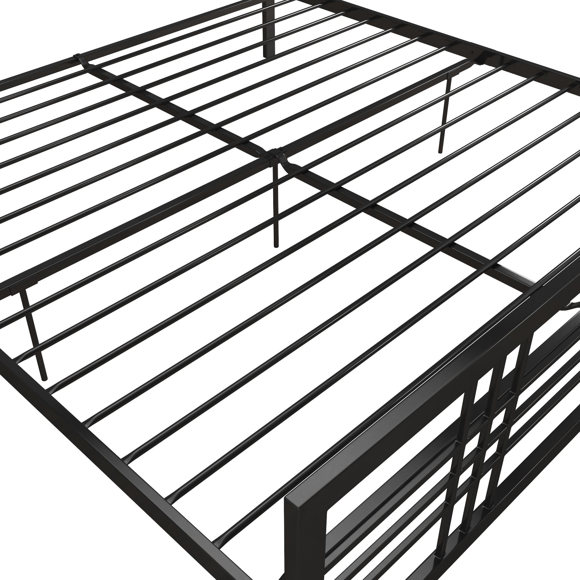 DHP Burbank Metal Bed - Black - King