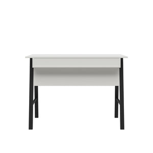 Ameriwood Home Oxford Computer Desk with Drawer - White/Black