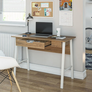 Ameriwood Home Oxford Computer Desk with Drawer - Walnut