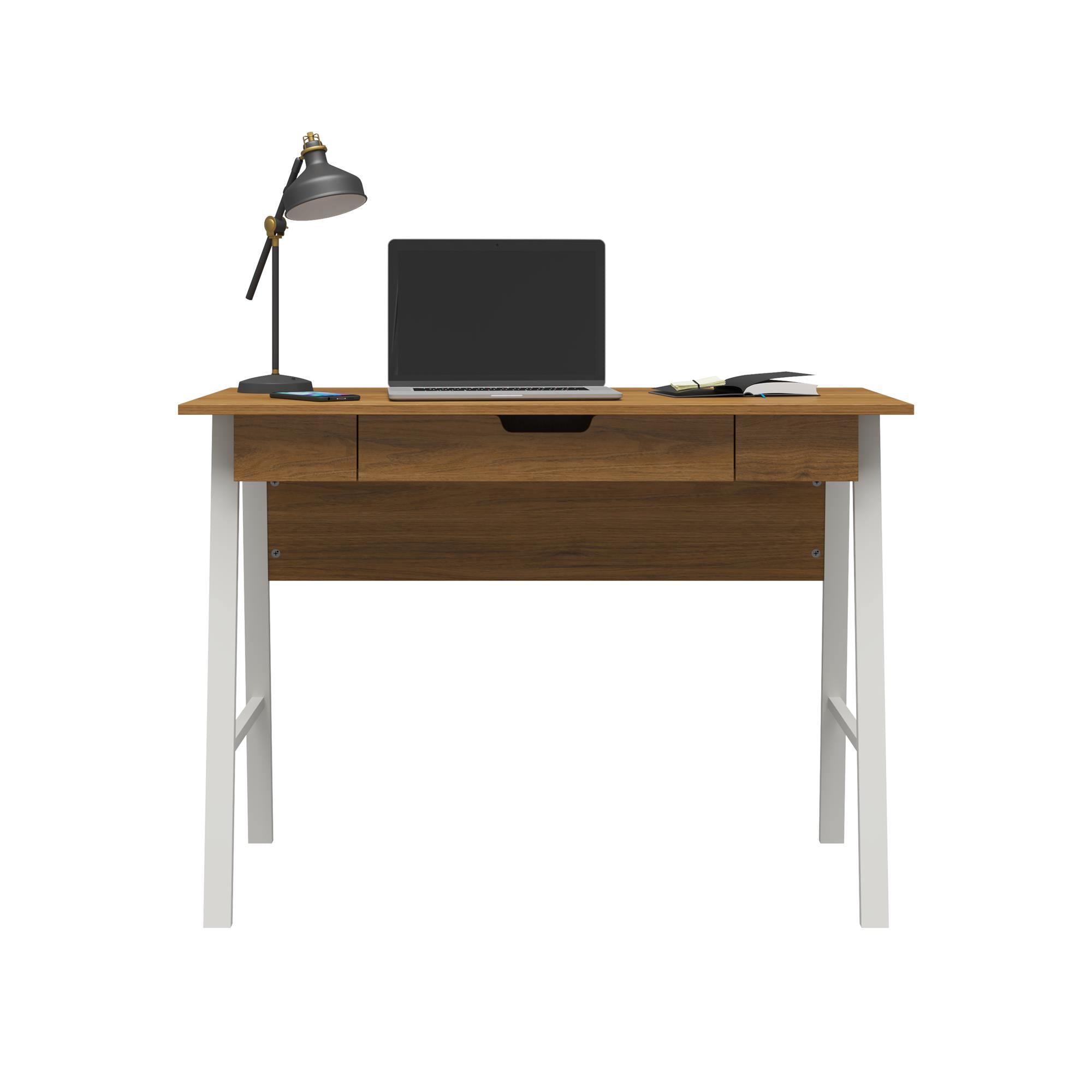 Ameriwood Home Oxford Computer Desk with Drawer - Walnut