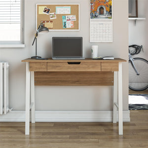 Ameriwood Home Oxford Computer Desk with Drawer - Walnut