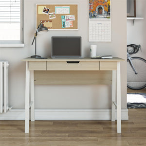 Ameriwood Home Oxford Computer Desk with Drawer - Pale Oak