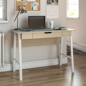 Ameriwood Home Oxford Computer Desk with Drawer - Pale Oak