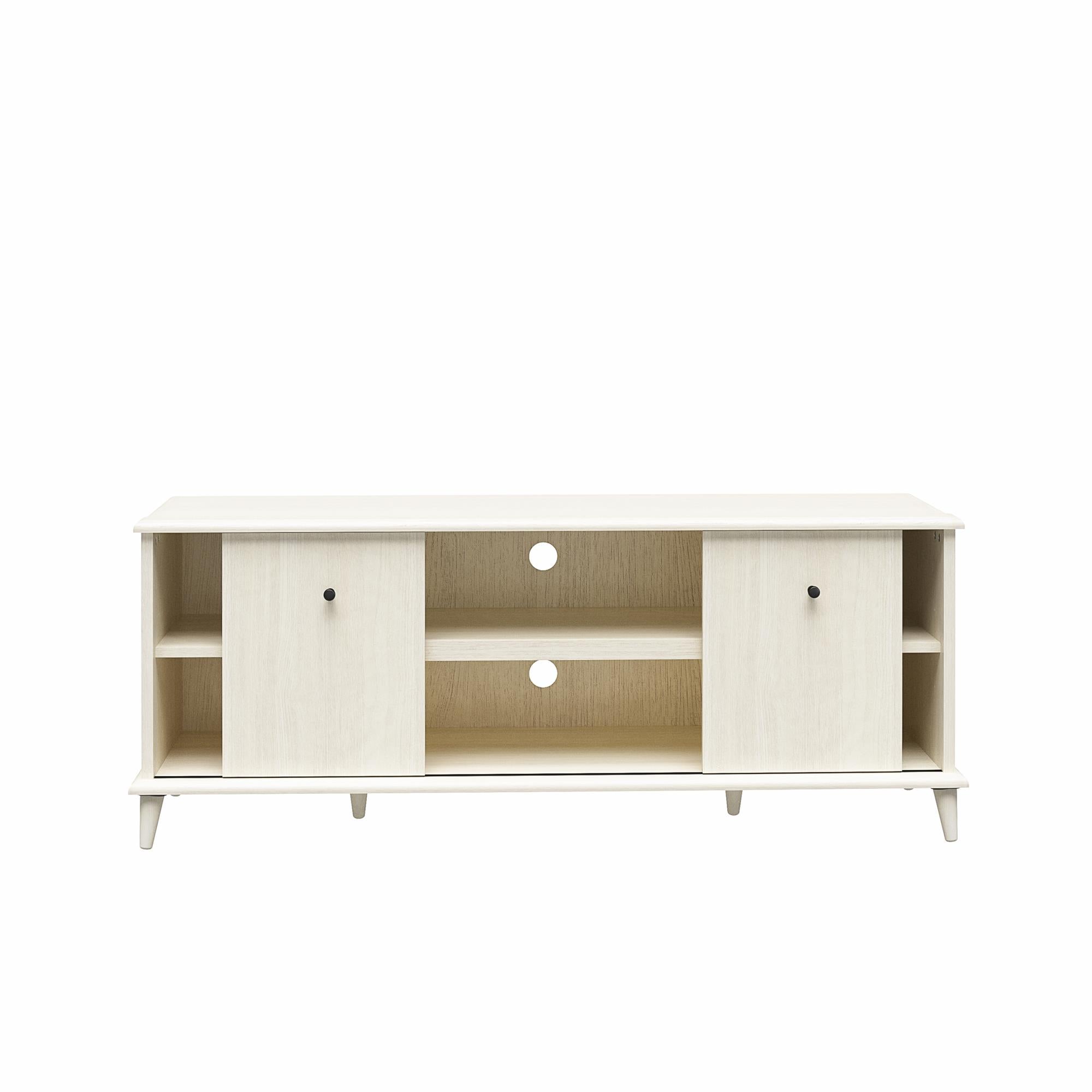 Ameriwood Home Farnsworth TV Stand for TVs up to 55" - Ivory Oak