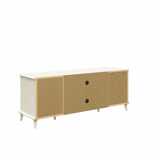 Ameriwood Home Farnsworth TV Stand for TVs up to 55" - Ivory Oak