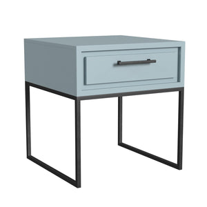 Cortney's Collection Perry End Table - Powder Blue