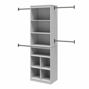 Systembuild Evolution Closet Storage System - Dove Gray