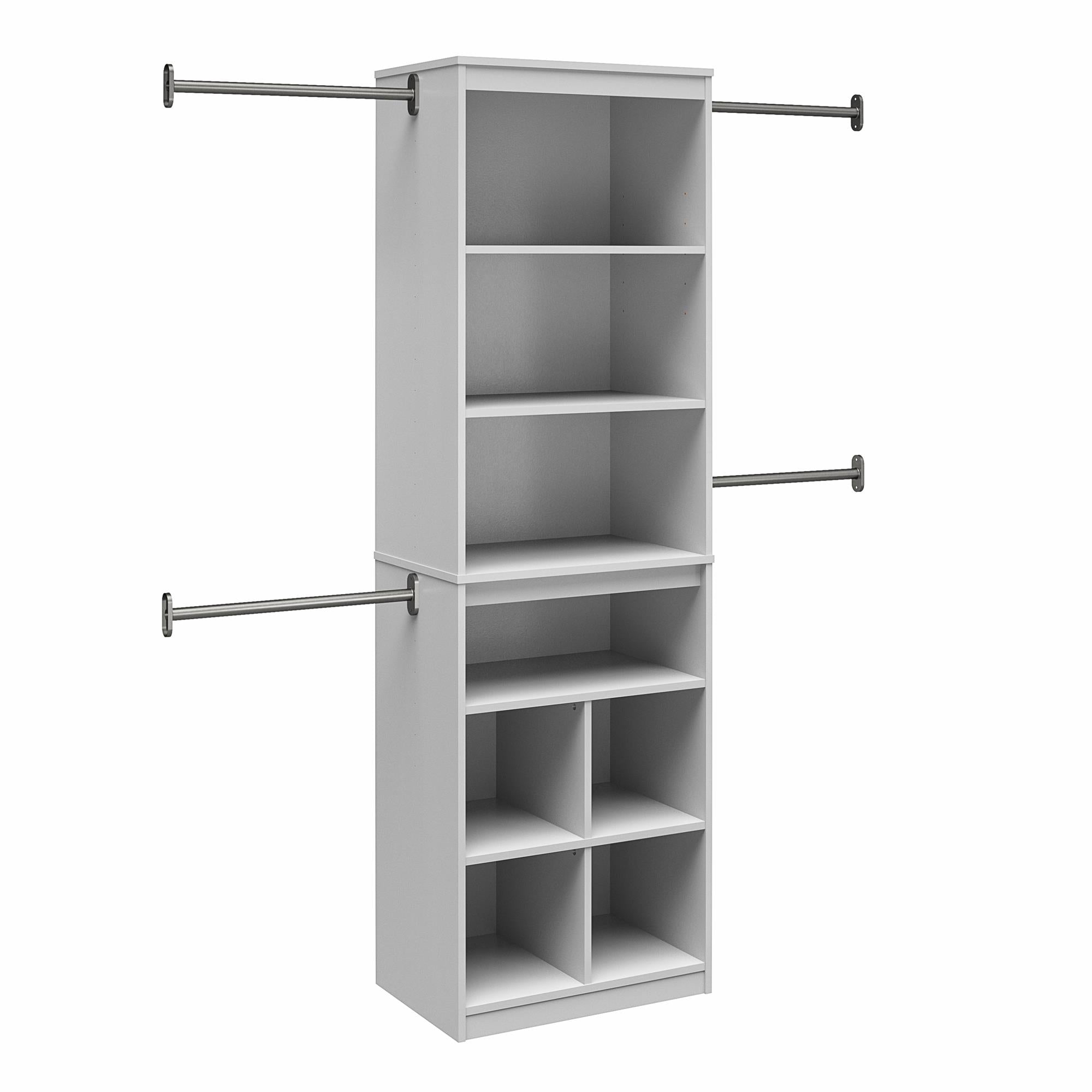 Systembuild Evolution Closet Storage System - Dove Gray