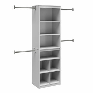 Systembuild Evolution Closet Storage System - Dove Gray