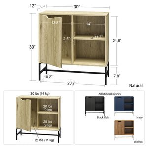 Ameriwood Home Modine Bookcase - Natural