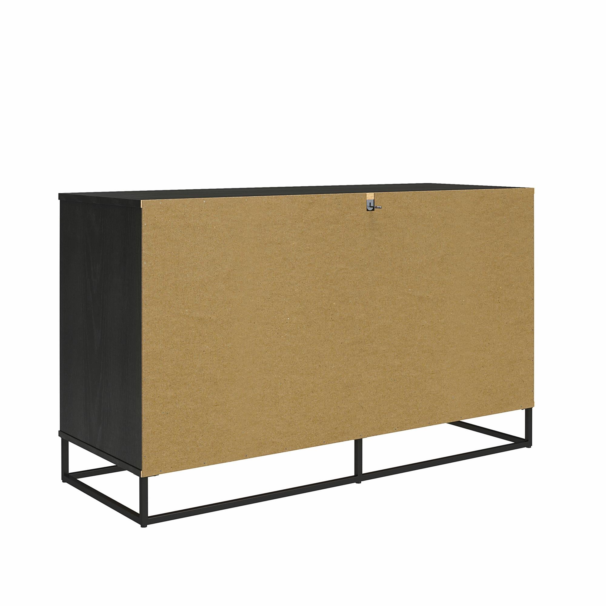 Novogratz Kelly 6 Drawer Dresser - Black Oak