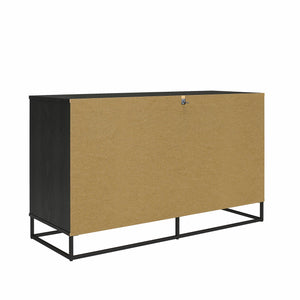 Novogratz Kelly 6 Drawer Dresser - Black Oak