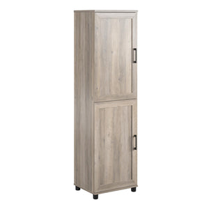 Systembuild Evolution Dwyer 2 Door Kitchen Pantry Cabinet - Gray Oak
