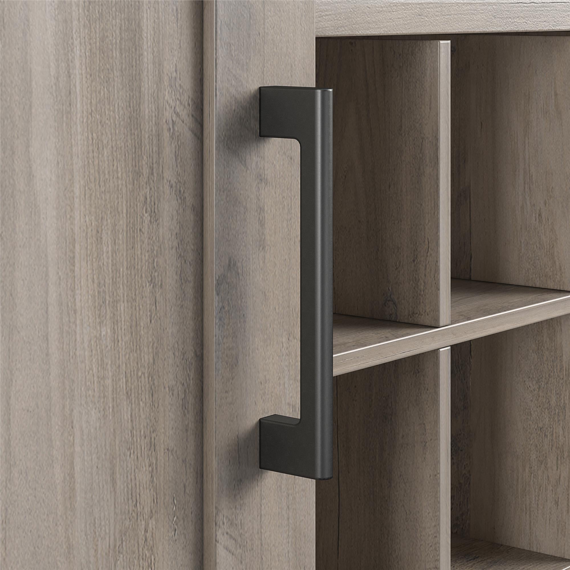 Systembuild Evolution Dwyer Bar Cabinet - Gray Oak