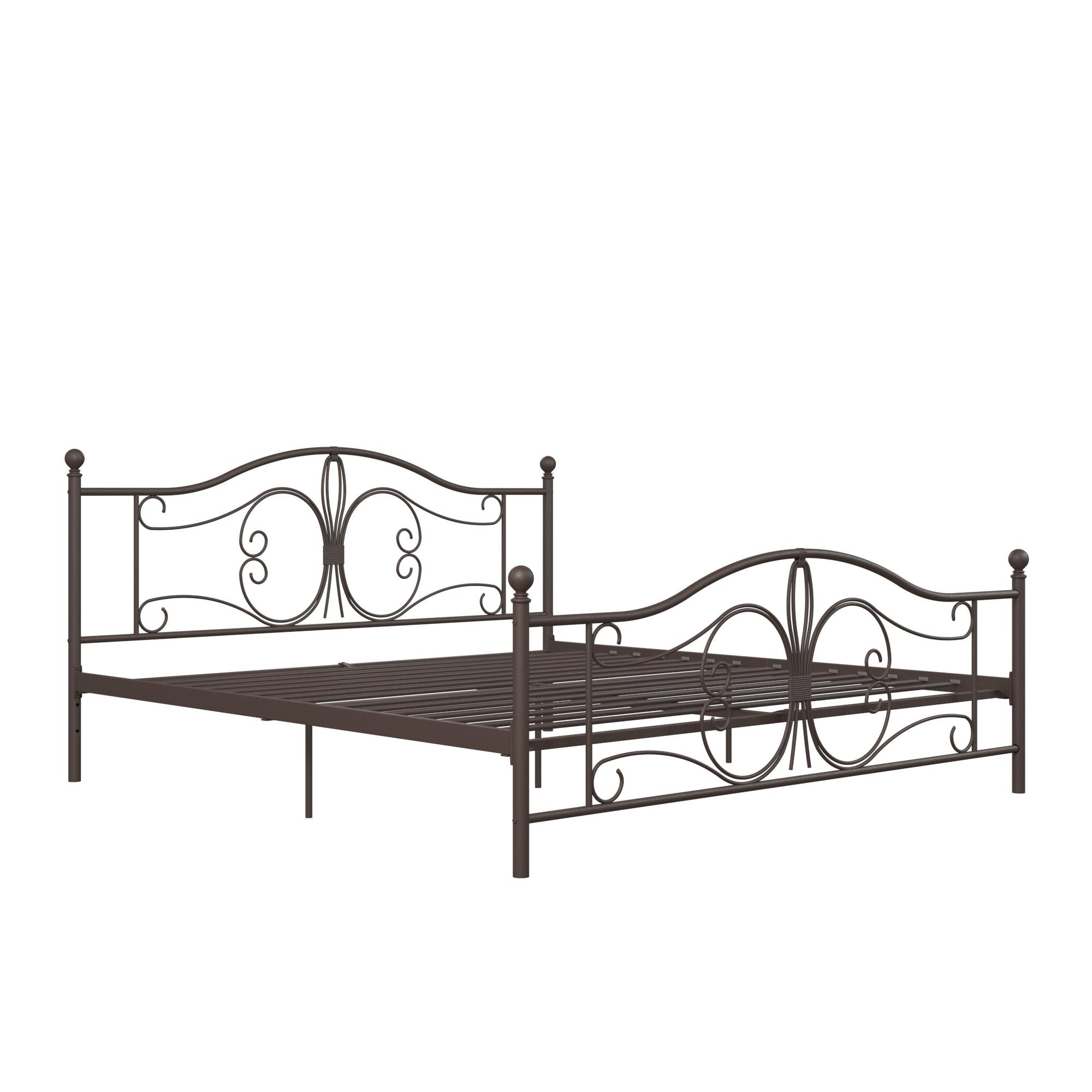DHP Bombay Metal Bed Frame - Bronze - King