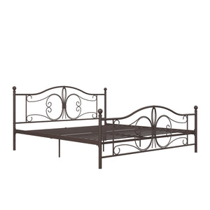 DHP Bombay Metal Bed Frame - Bronze - King