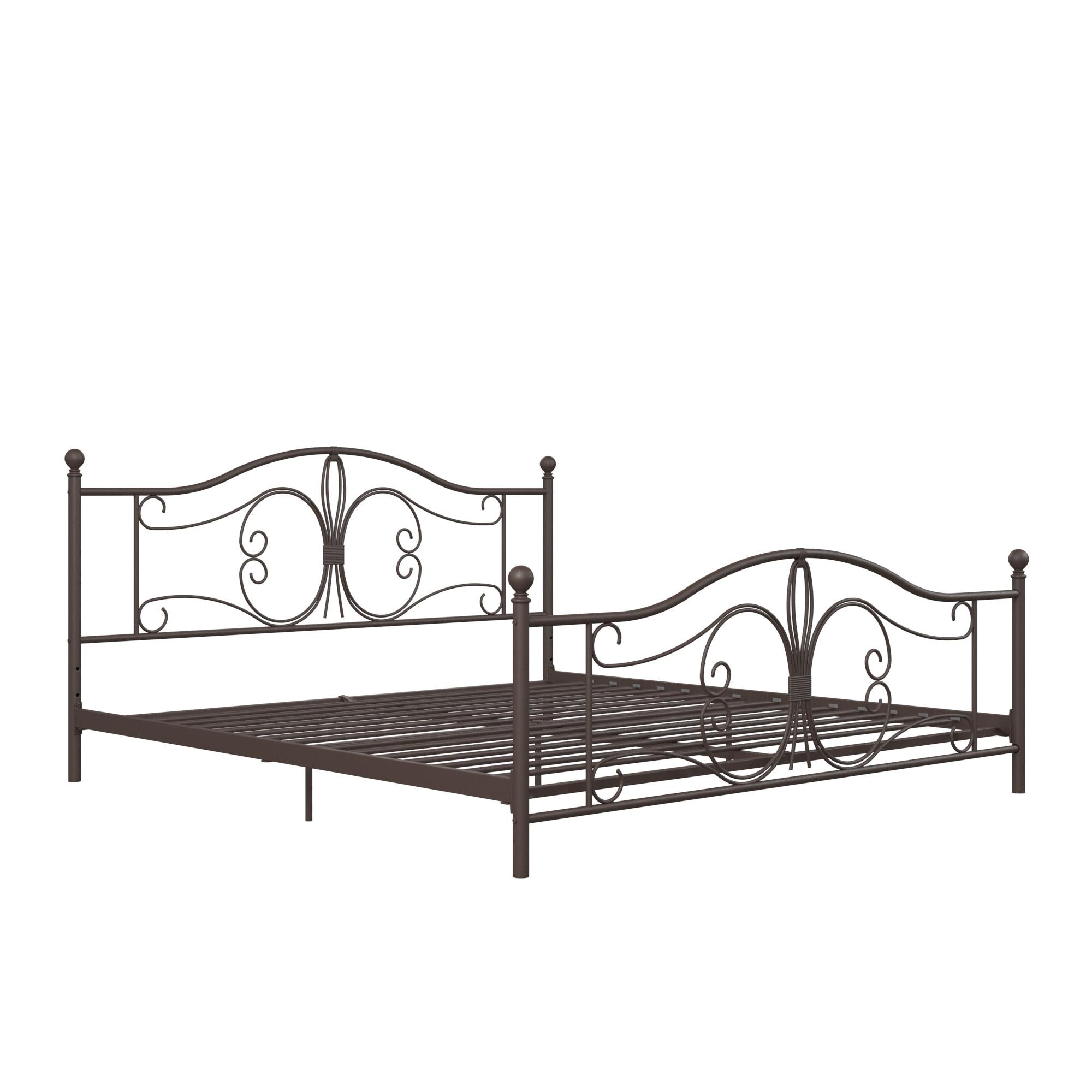 DHP Bombay Metal Bed Frame - Bronze - King