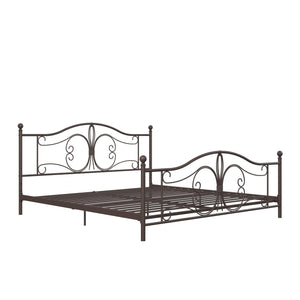 DHP Bombay Metal Bed Frame - Bronze - King