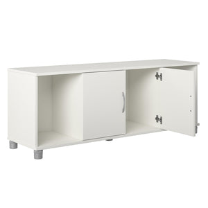 Systembuild Evolution Lory Shoe Storage Bench - White