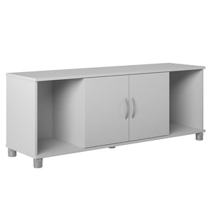 Systembuild Evolution Lory Shoe Storage Bench - Dove Gray
