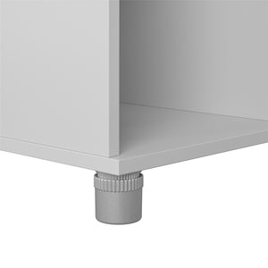 Systembuild Evolution Lory Shoe Storage Bench - Dove Gray
