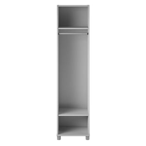 Systembuild Evolution Lory 18" Wide Mudroom Cabinet - Dove Gray