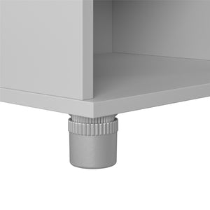 Systembuild Evolution Lory 18" Wide Mudroom Cabinet - Dove Gray