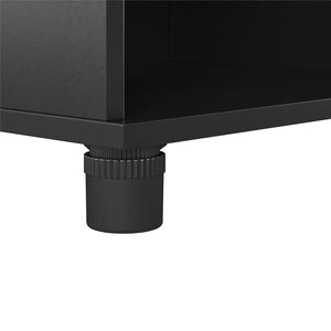 Systembuild Evolution Lory 36" Wide Mudroom Cabinet - Black