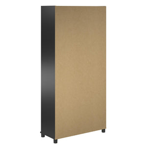 Systembuild Evolution Lory 36" Wide Mudroom Cabinet - Black