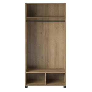 Systembuild Evolution Lory 36" Wide Mudroom Cabinet - Natural