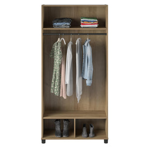 Systembuild Evolution Lory 36" Wide Mudroom Cabinet - Natural