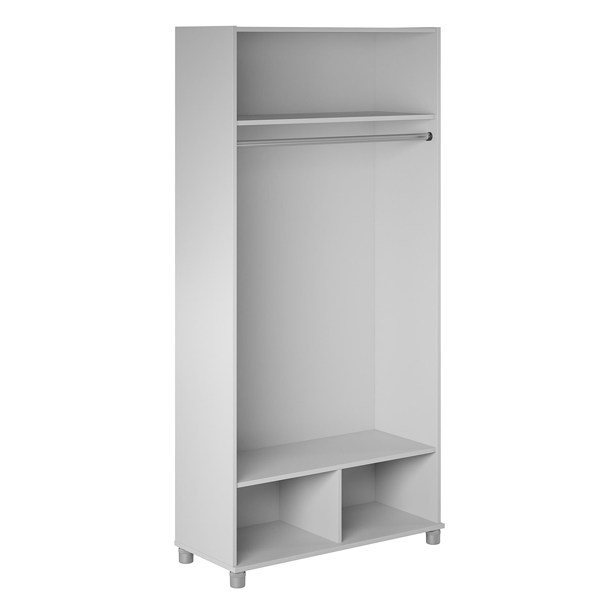 Systembuild Evolution Lory 36" Wide Mudroom Cabinet - Dove Gray