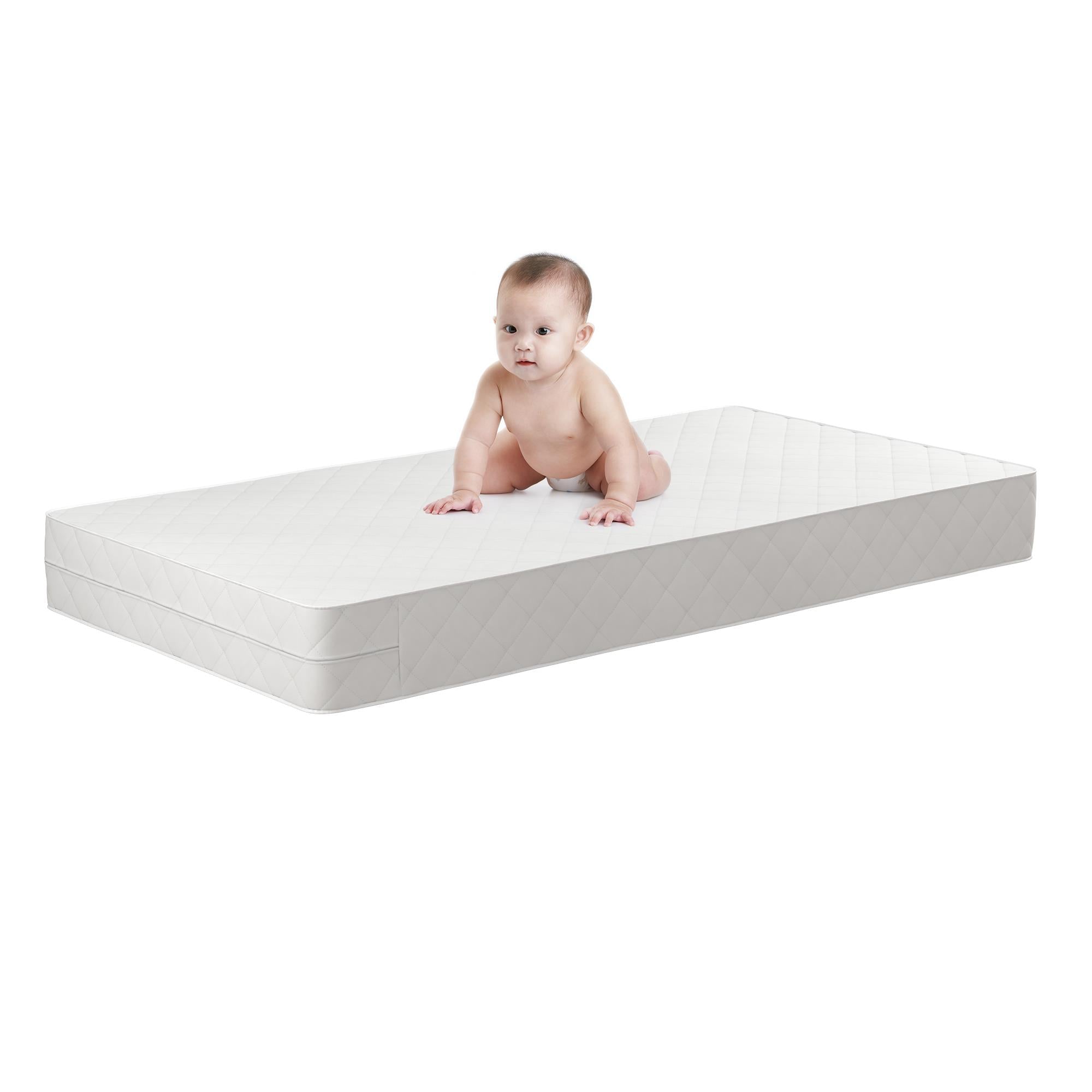 Safety 1st Grow with Me Dual Sided 2-in-1 Baby Crib & Toddler Bed Mattress - White - Crib & Toddler Mattress