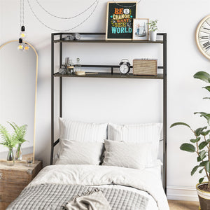 Novogratz Beverly Over-The-Bed Storage for Twin & XL Twin Beds - Espresso
