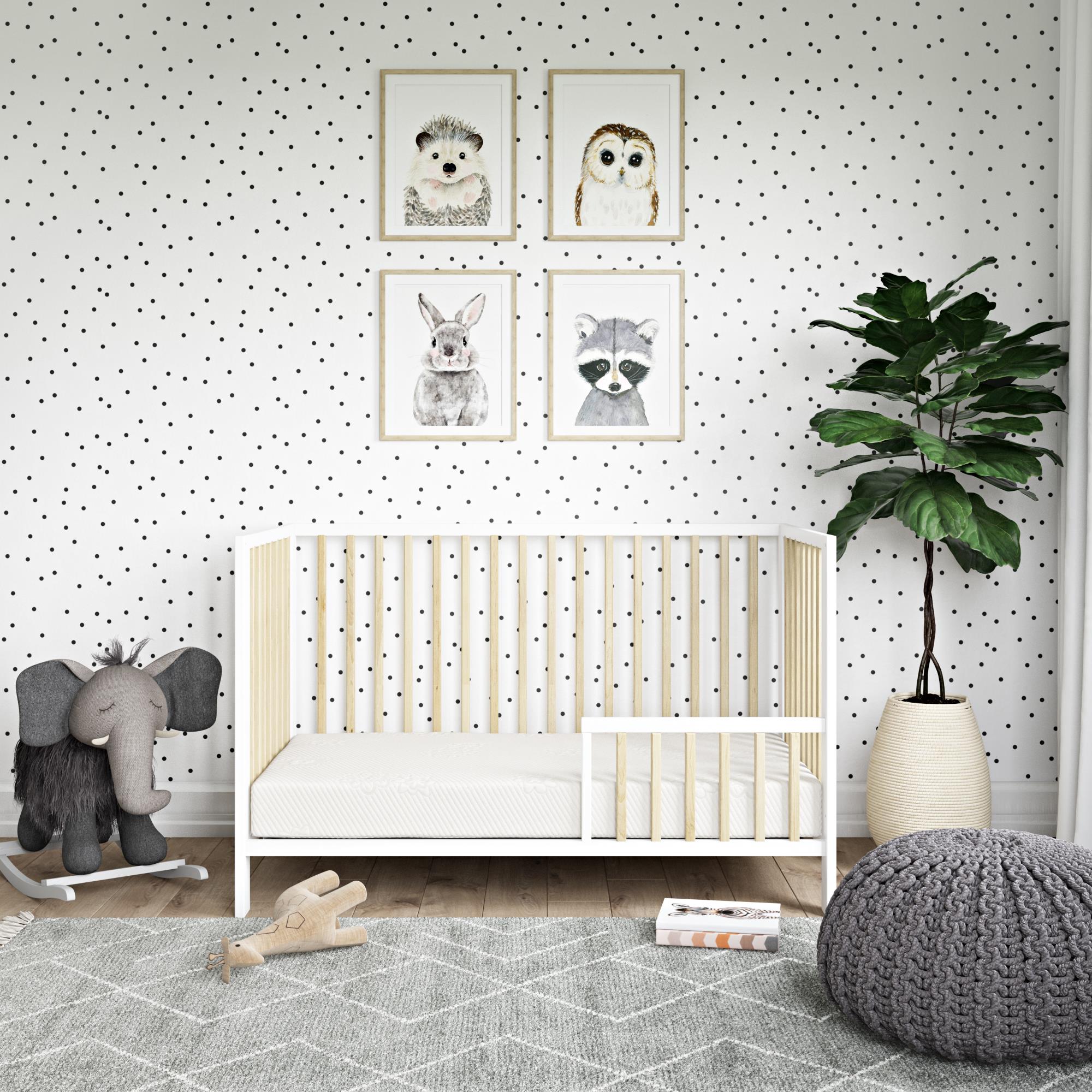 Safety 1st Heavenly Dreams Supreme Firm Baby Crib Mattress - White - Crib & Toddler Mattress