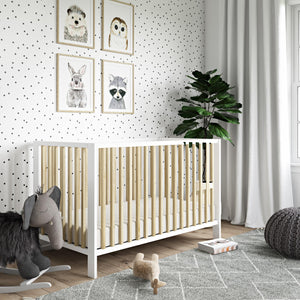 Safety 1st Heavenly Dreams Supreme Firm Baby Crib Mattress - White - Crib & Toddler Mattress